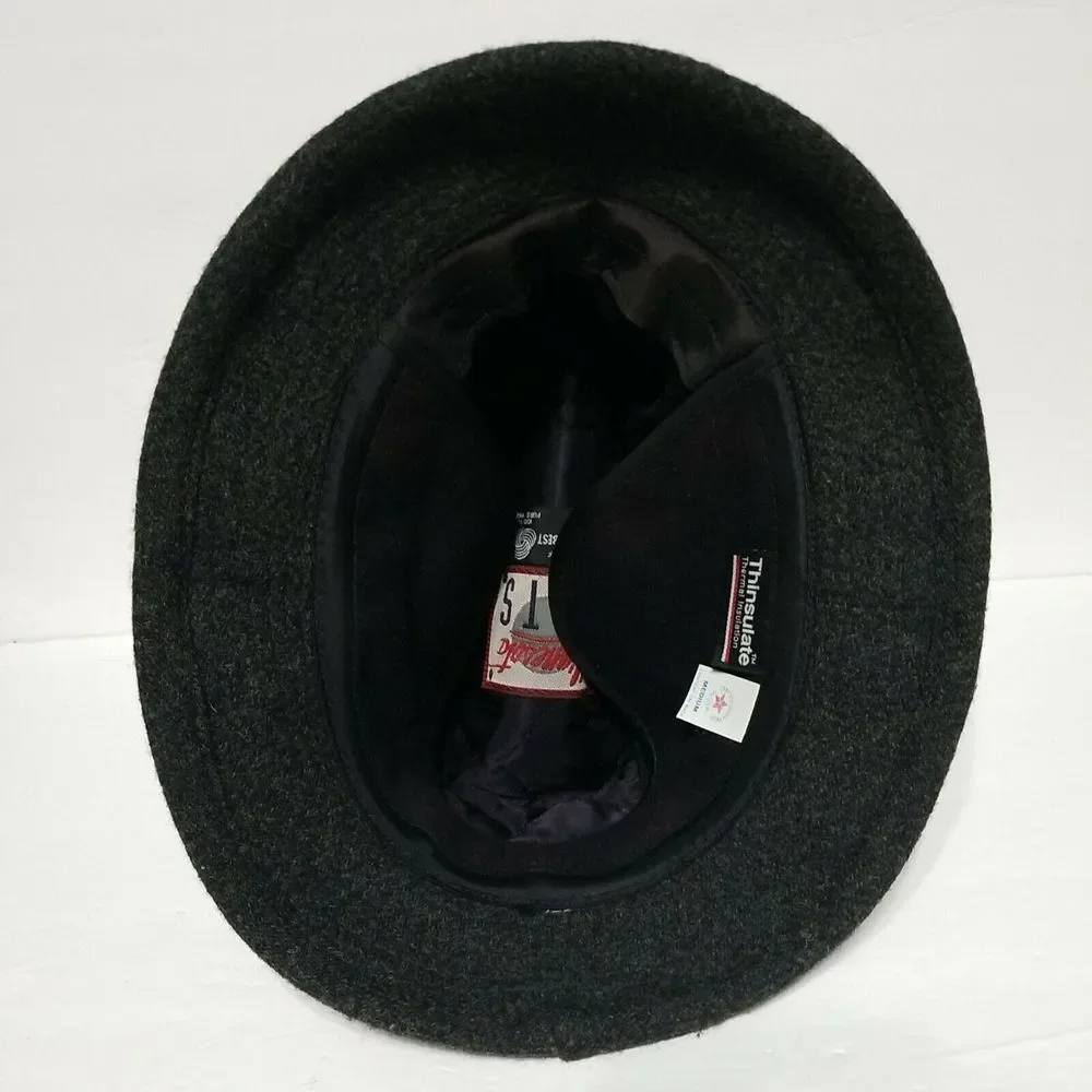 Vintage‎ Minnesota Hats Thinsulate Pure Wool Hat, Gray, Size M, Made USA!